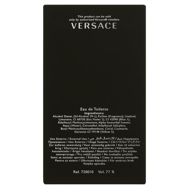 Versace Pour Homme Men's Eau de Toilette 3.4 oz / 100ml