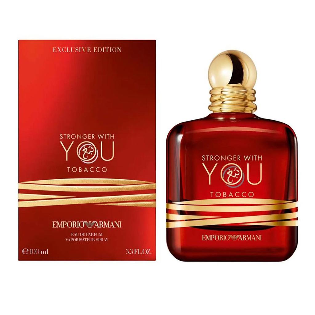 Emporio Armani Stronger With You Tobacco Eau de Parfum for Men 3.4 fl oz / 100ml
