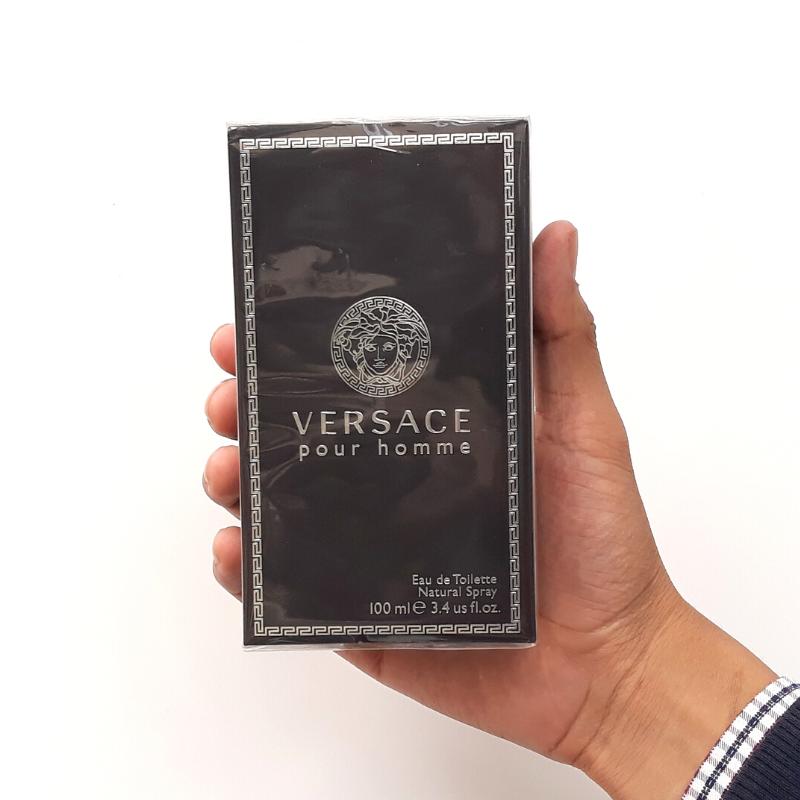 Versace Pour Homme Eau de Toilette (EDT) for Men 3.4 OZ / 100 ML Cologne Spray – Brand New in Box