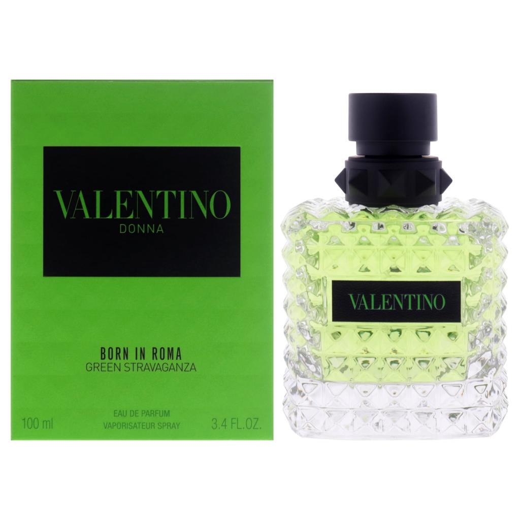 Valentino Donna Born In Roma Green Stravaganza Eau de Parfum Spray 3.4 OZ / 100 ML for Women – Brand New in Sealed Box