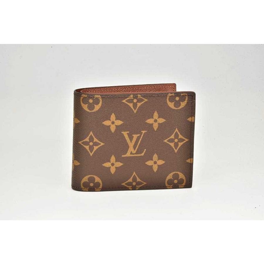 Louis Vuitton Monogram Marco M61675 Bi-Fold Wallet Brown Vintage