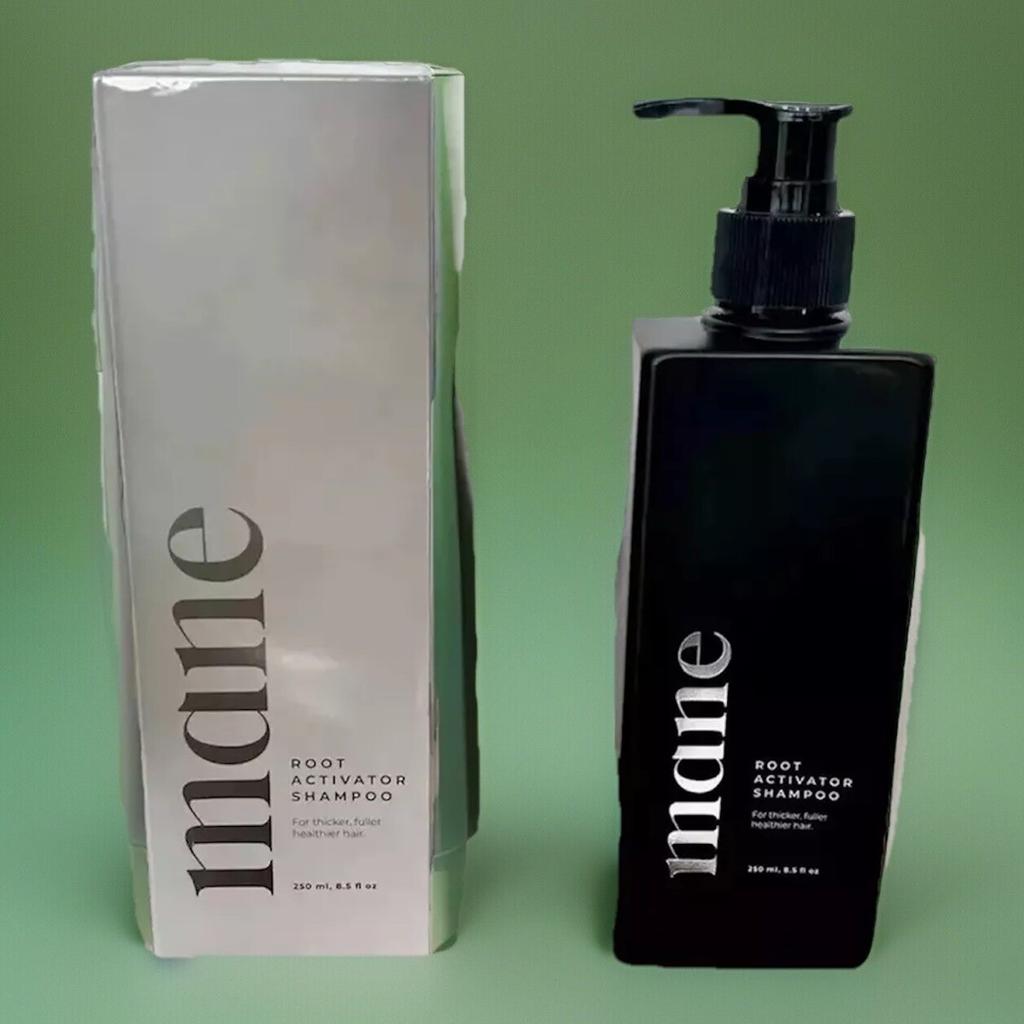 Mane Root Activator Shampoo 250ml Hair Loss Treatment Strengthening & Thickening Shampoo