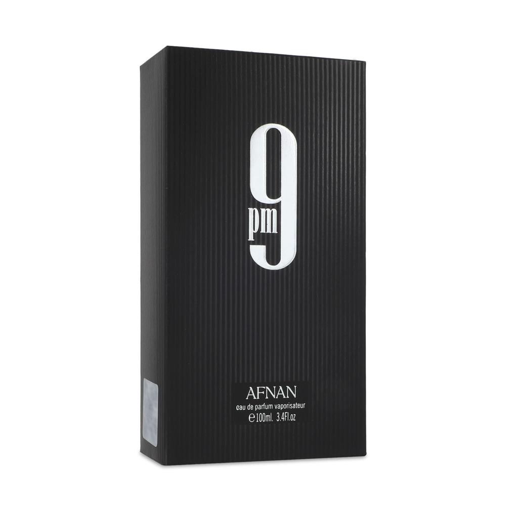 Afnan 9 PM Eau de Parfum for Men 3.4 oz / 100ml