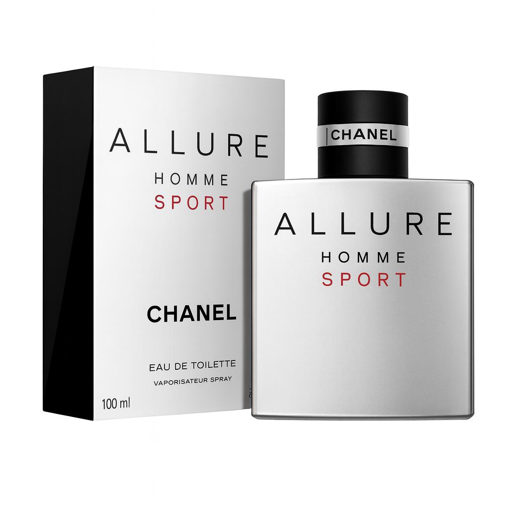 CHANEL Allure Homme Sport Eau de Toilette Spray for Men 3.4 Oz / 100 ml –