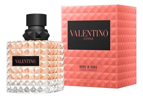 Valentino Donna Born In Roma Coral Fantasy Eau de Parfum Spray 3.4 OZ / 100 ML for Women – Brand New in Sealed Box