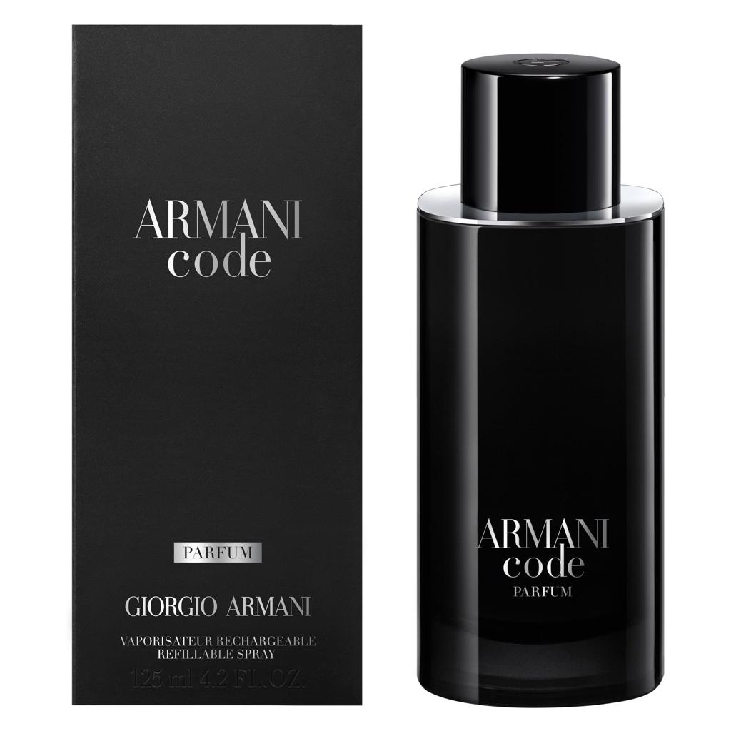 Giorgio Armani Code Parfum Refillable Spray for Men 125ml / 4.2oz