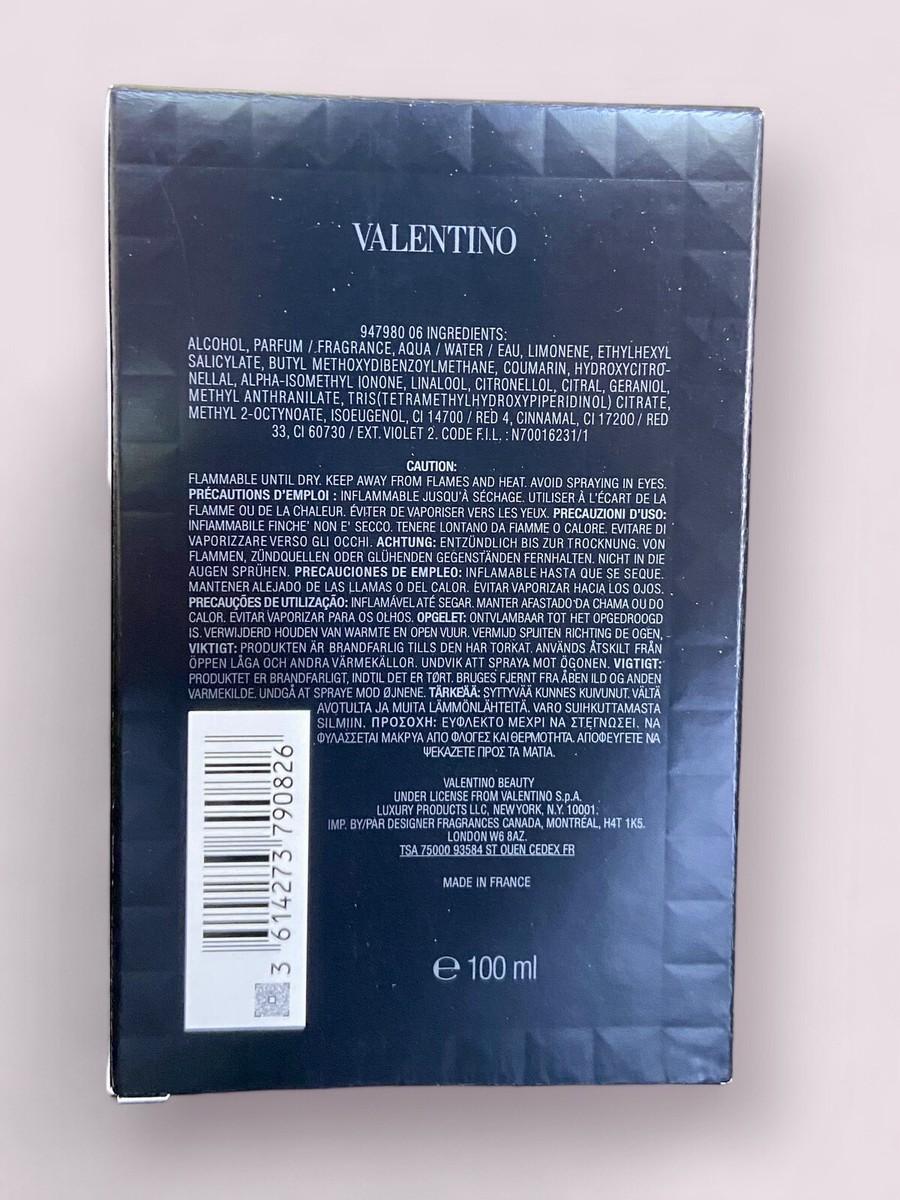 Valentino Uomo Born In Roma Intense Eau de Parfum Spray for Men 3.4 Oz / 100 ml