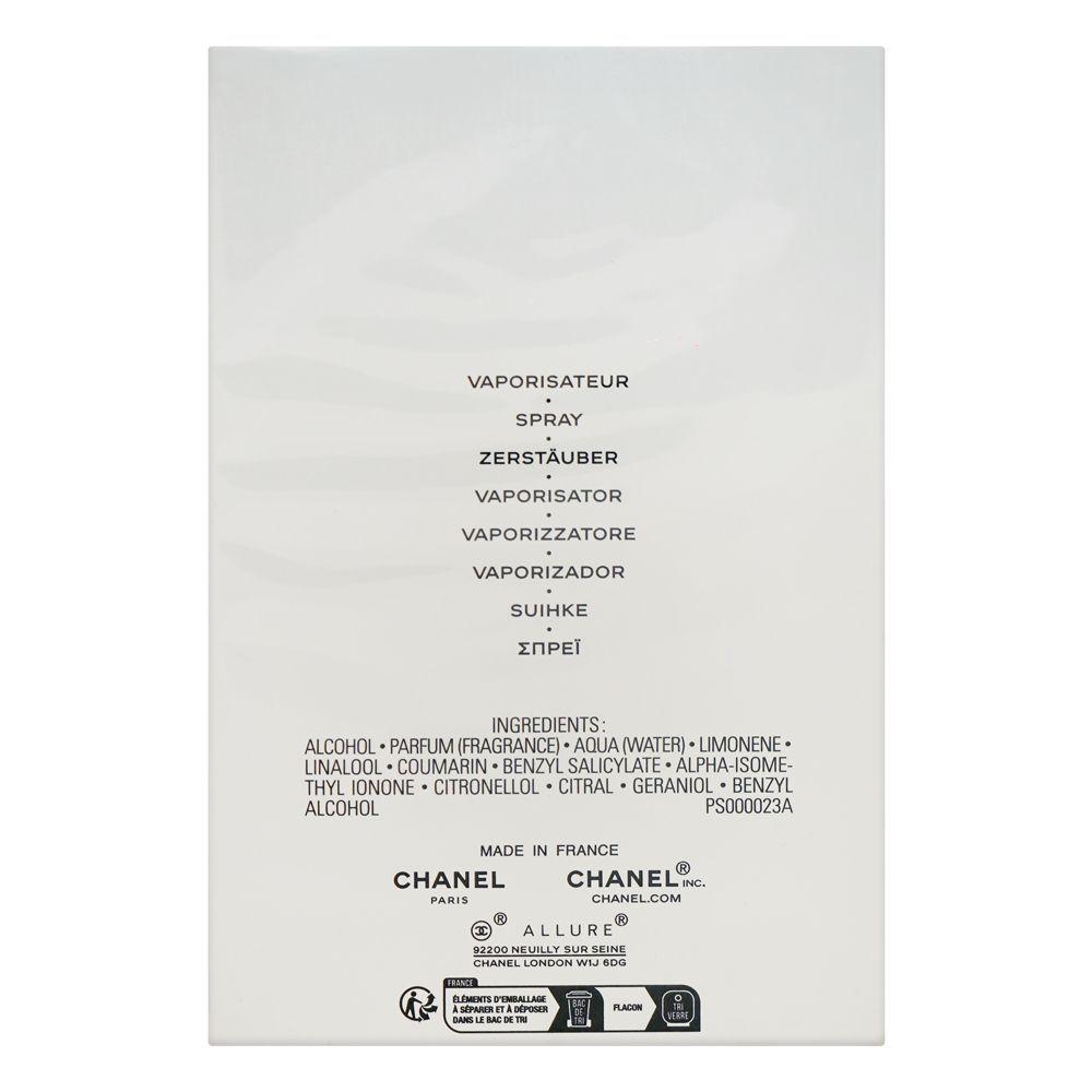 CHANEL Allure Homme Sport Eau de Toilette Spray for Men 3.4 Oz / 100 ml –