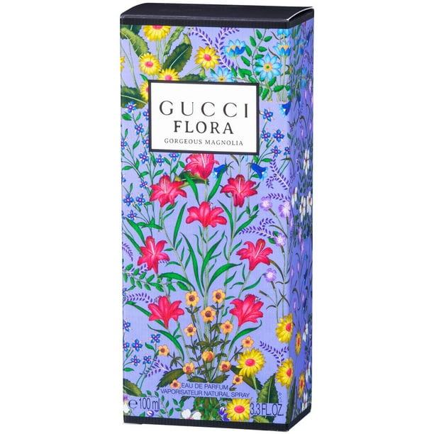 Gucci Flora Gorgeous Magnolia Eau de Parfum Spray for Women 3.3 Oz / 100 ml